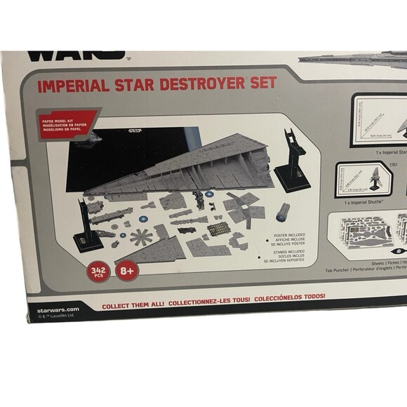 Star Wars Paper Model Kit Imperial Star Destroyer Multi Pack Set / 342-piece - Picture 10 of 16